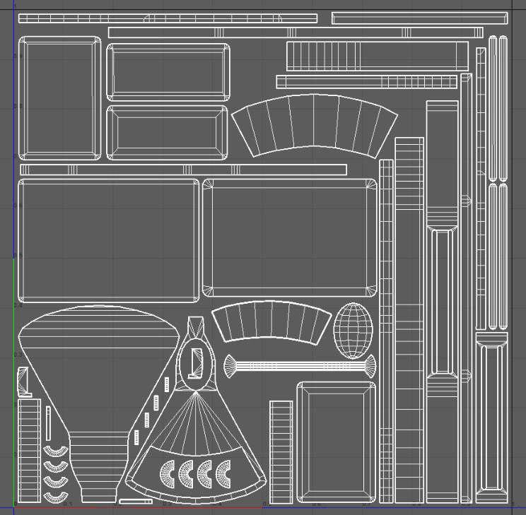 3d MODEL Weigher Scale Low Poly for Games Low-poly 3D model_11