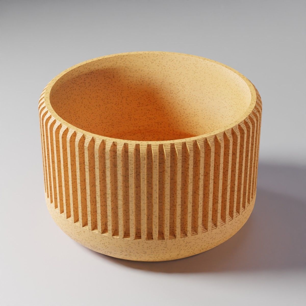 GEAR CACTUS PLANTER 3D print model_3