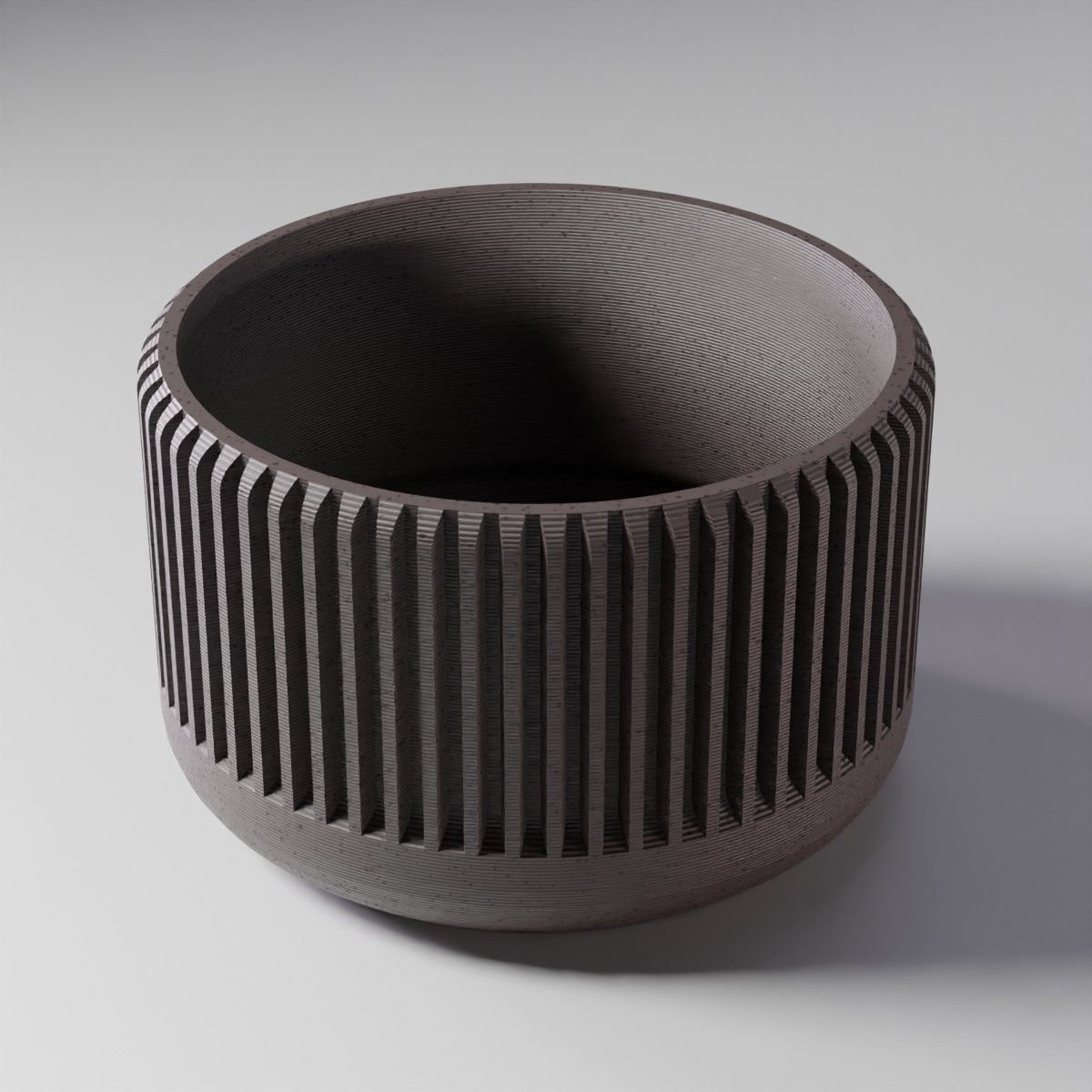 GEAR CACTUS PLANTER 3D print model_4