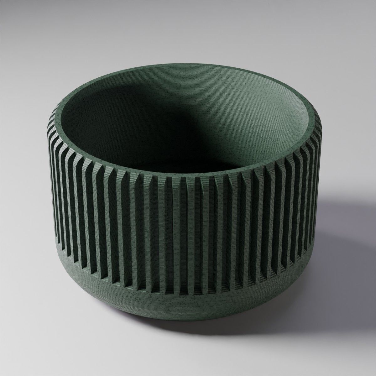 GEAR CACTUS PLANTER 3D print model_5