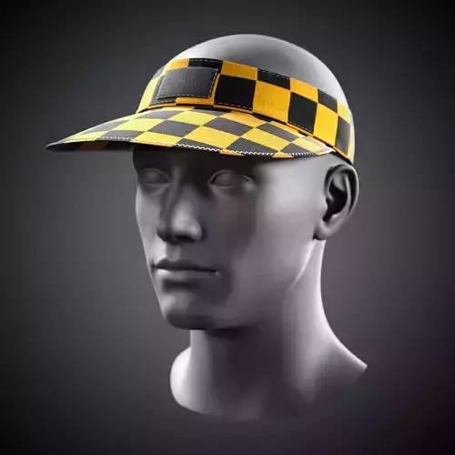 visor - 3D model Low-poly 3D model Low-poly 3D model