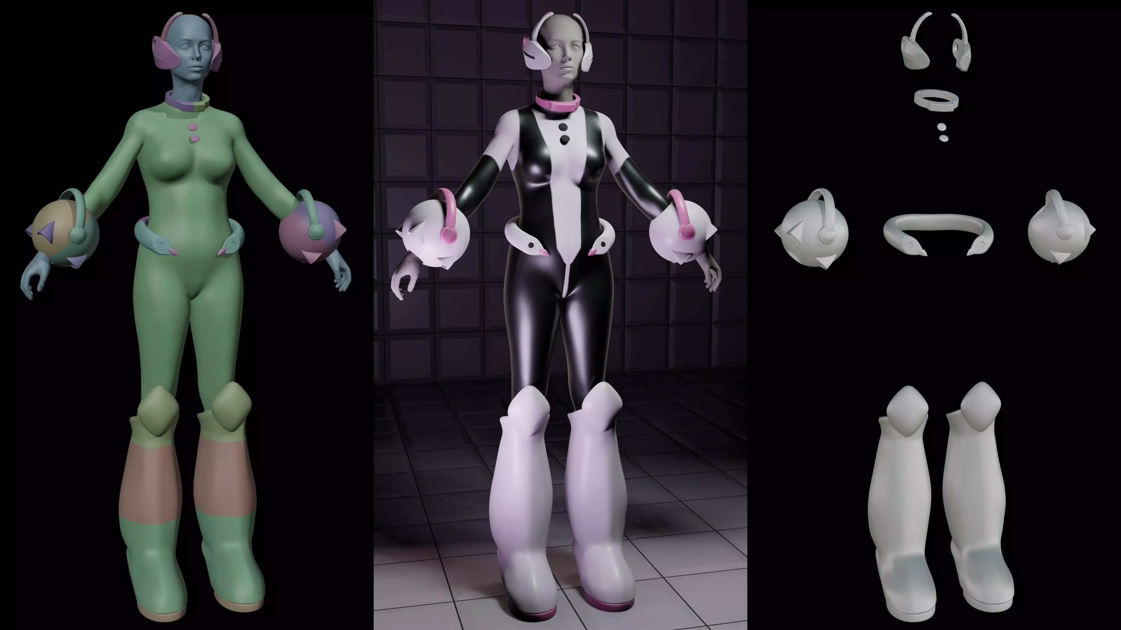 Ochako Uraraka armor 2 helmet boku no hero academia Cosplay Stl 3D print model