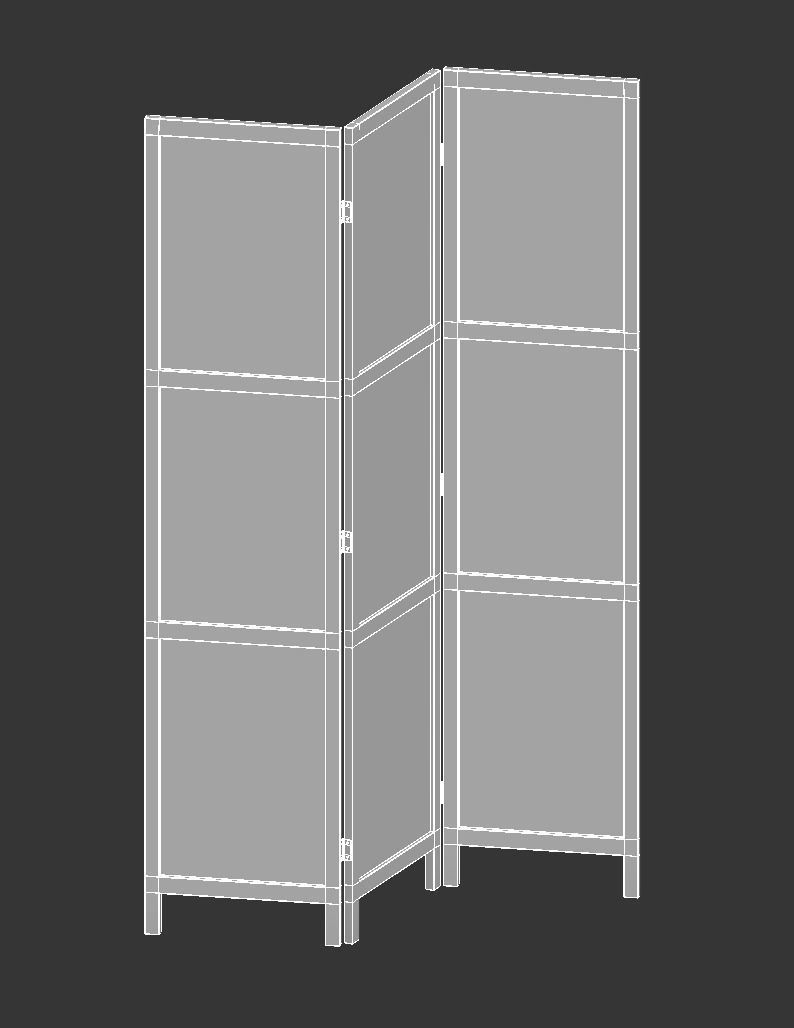 Panel Divider 3D model_2