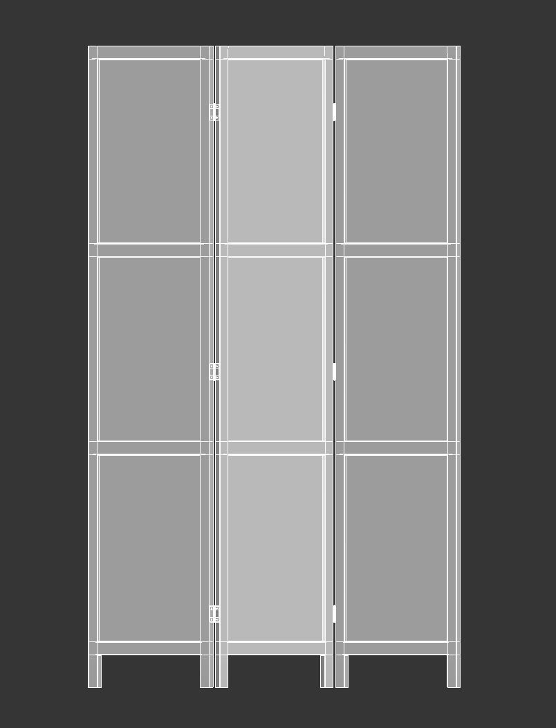 Panel Divider 3D model_4