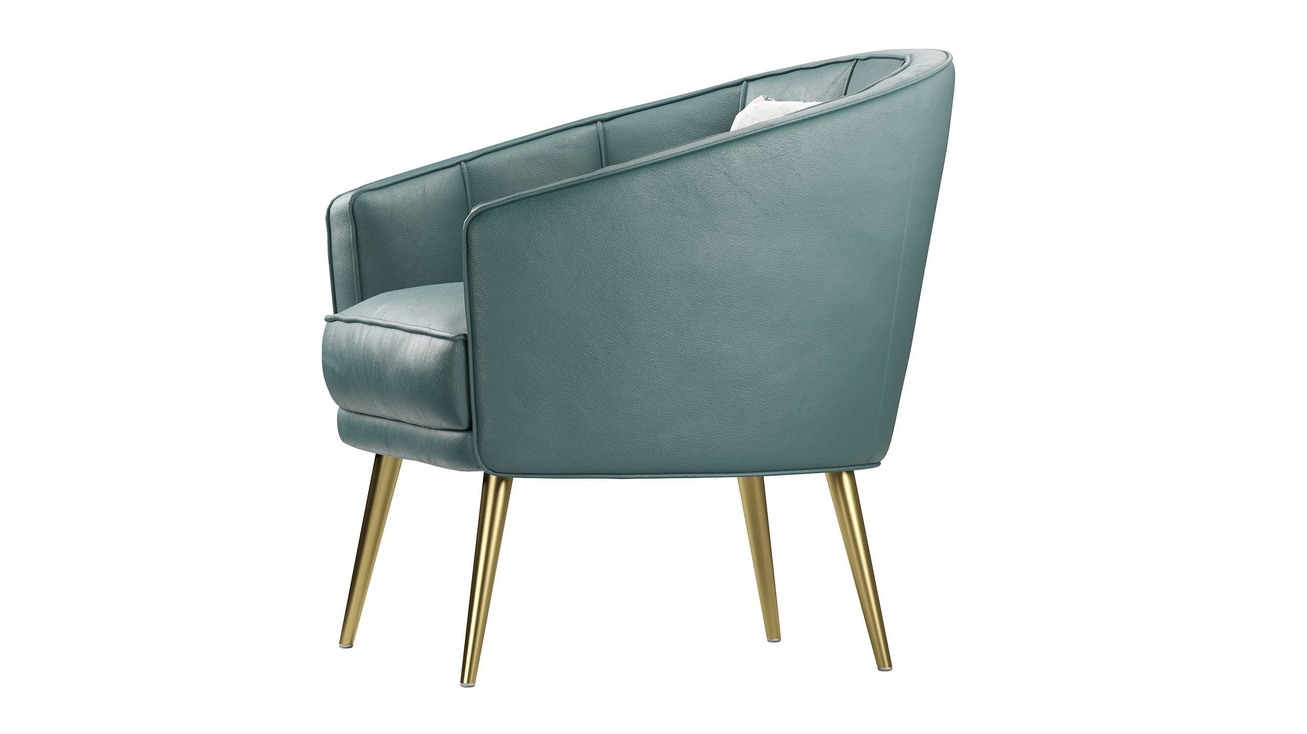 Tania Accent Chair LumiSource 3D model_5