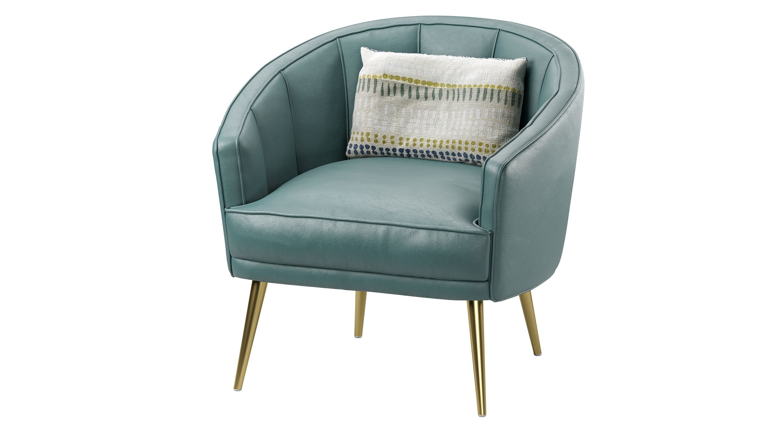 Tania Accent Chair LumiSource 3D model_3