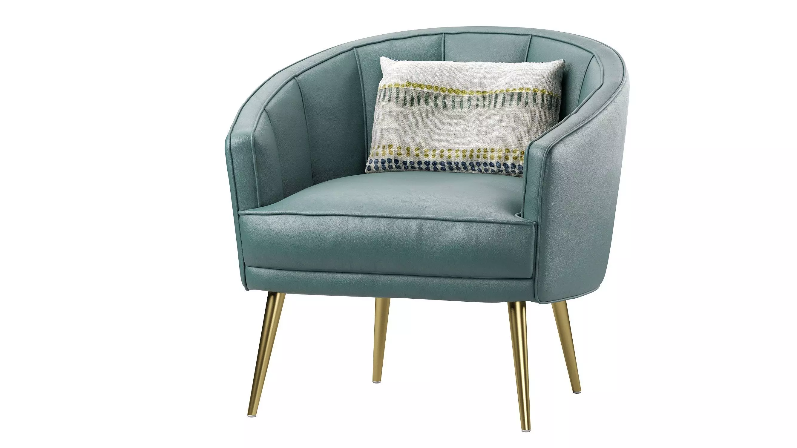 Tania Accent Chair LumiSource 3D model_0