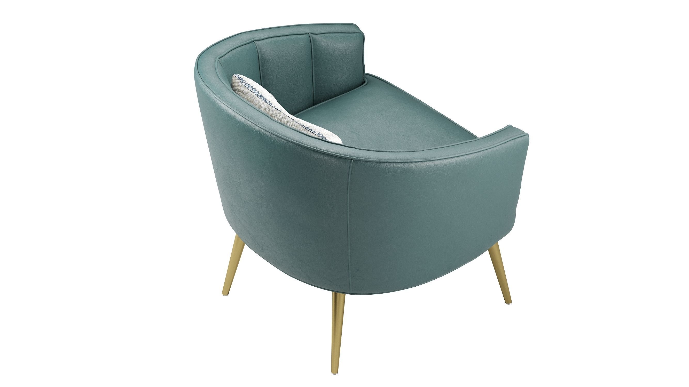 Tania Accent Chair LumiSource 3D model_14