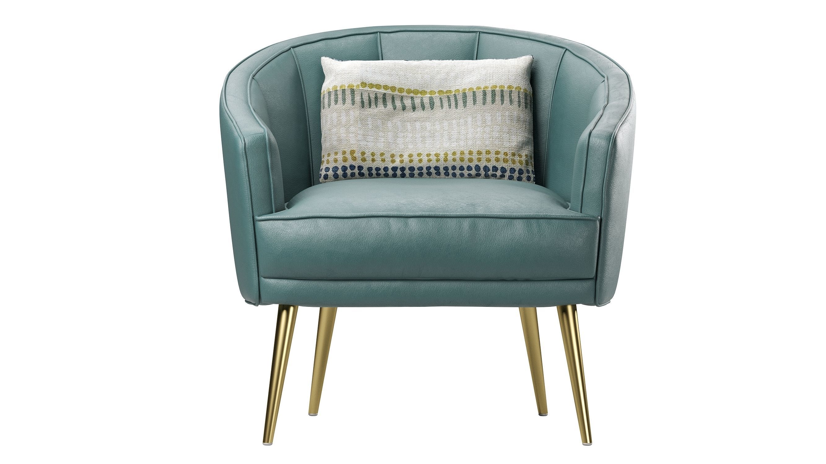 Tania Accent Chair LumiSource 3D model_2