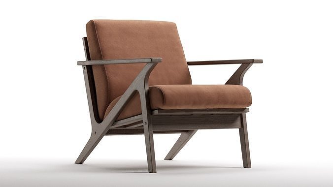 ARMCHAIR Omax Decor Zola Mid 3D model 2