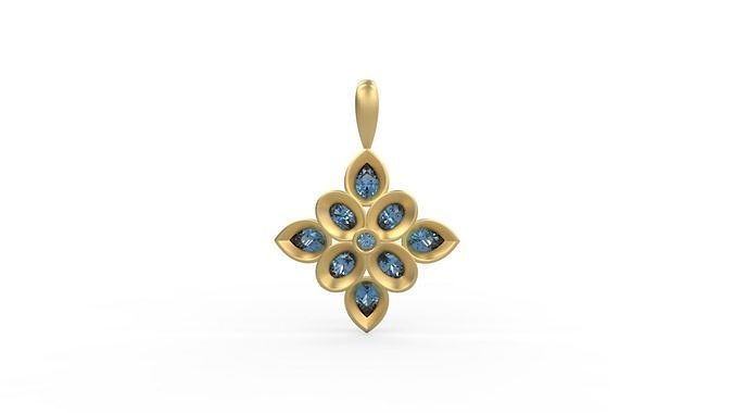 Pendant 386 3D print model