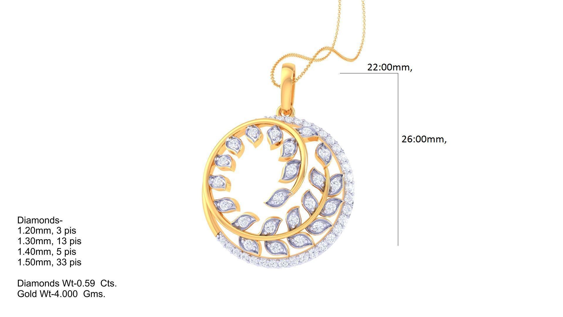 Diamond Pendant 3dm stl obj gltf glb 3mf renders details 3D print model_5