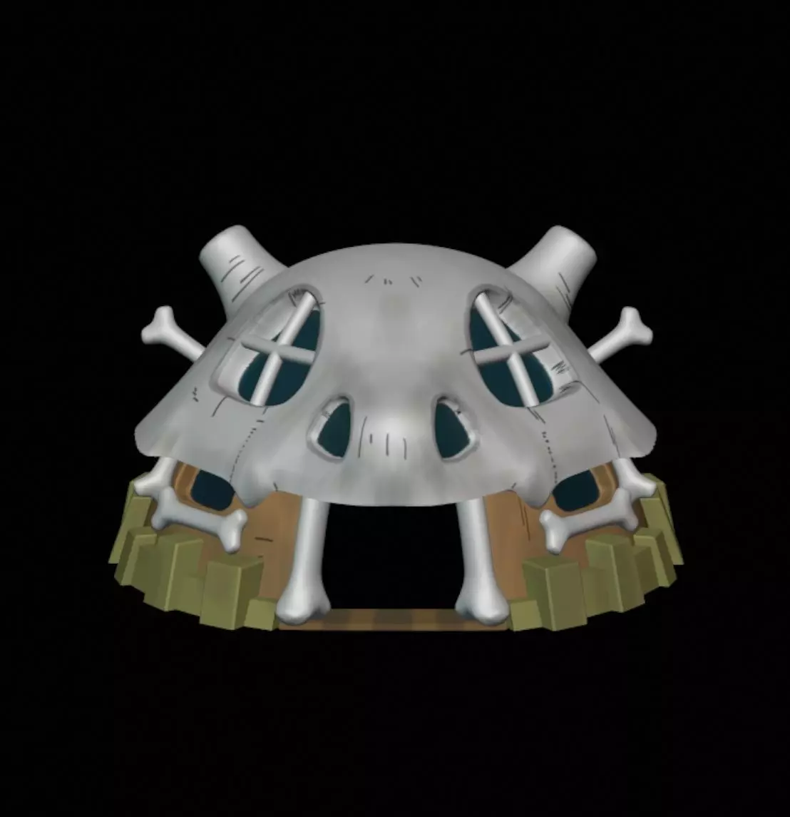 CUBONE HOUSE 3D print model