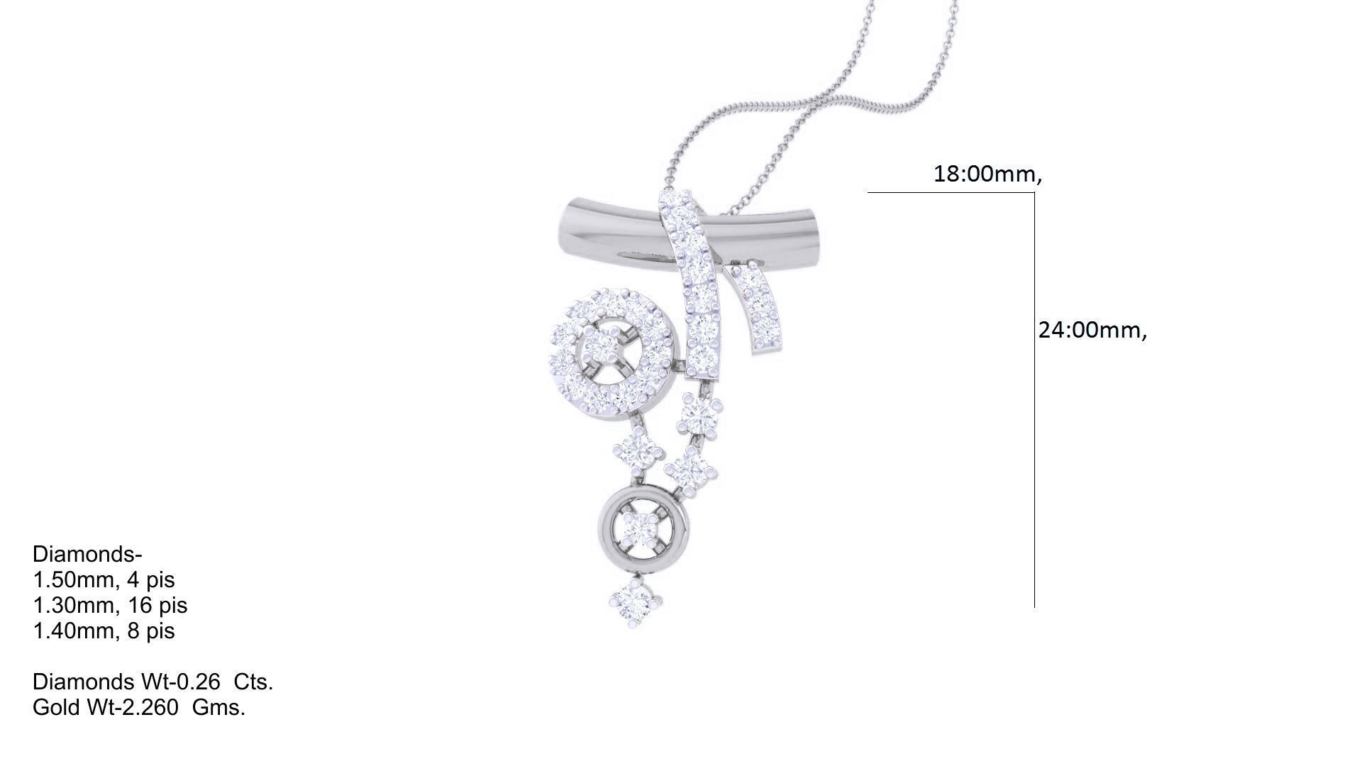 Diamond Pendant 3dm stl obj gltf glb 3mf renders details 3D print model_4