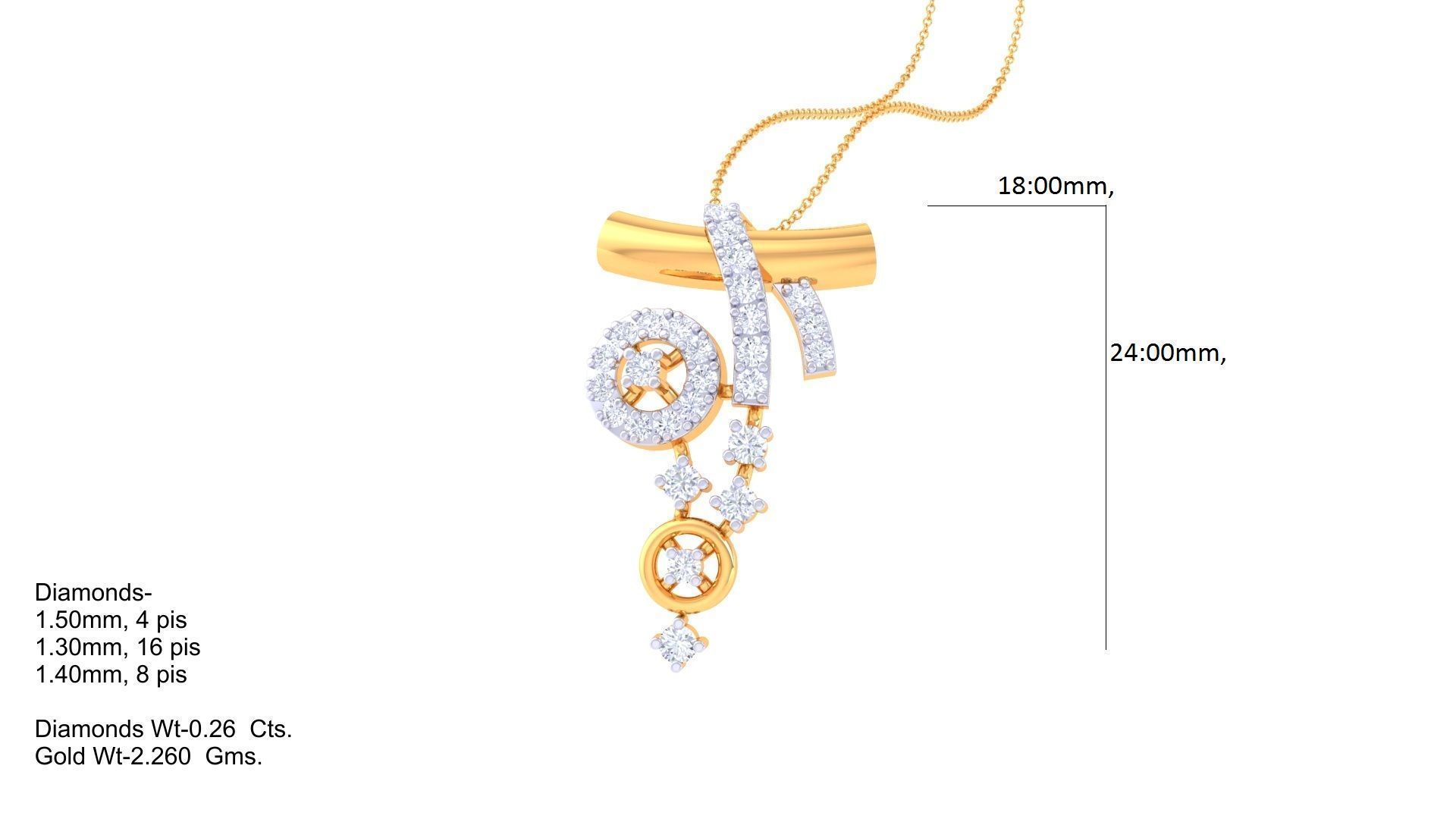 Diamond Pendant 3dm stl obj gltf glb 3mf renders details 3D print model_6