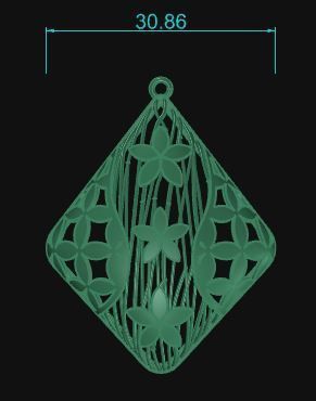 Pendant 401 3D print model_7