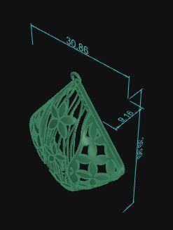 Pendant 401 3D print model_10