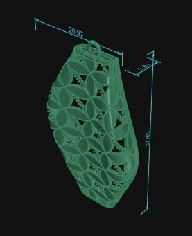 Pendant 399 3D print model_10