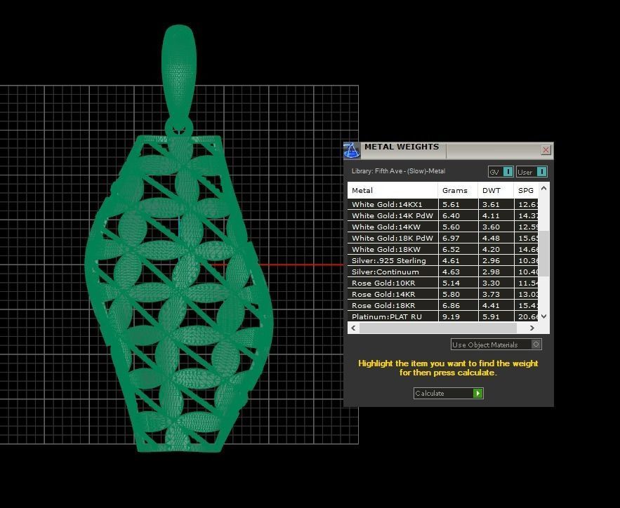 Pendant 399 3D print model_8