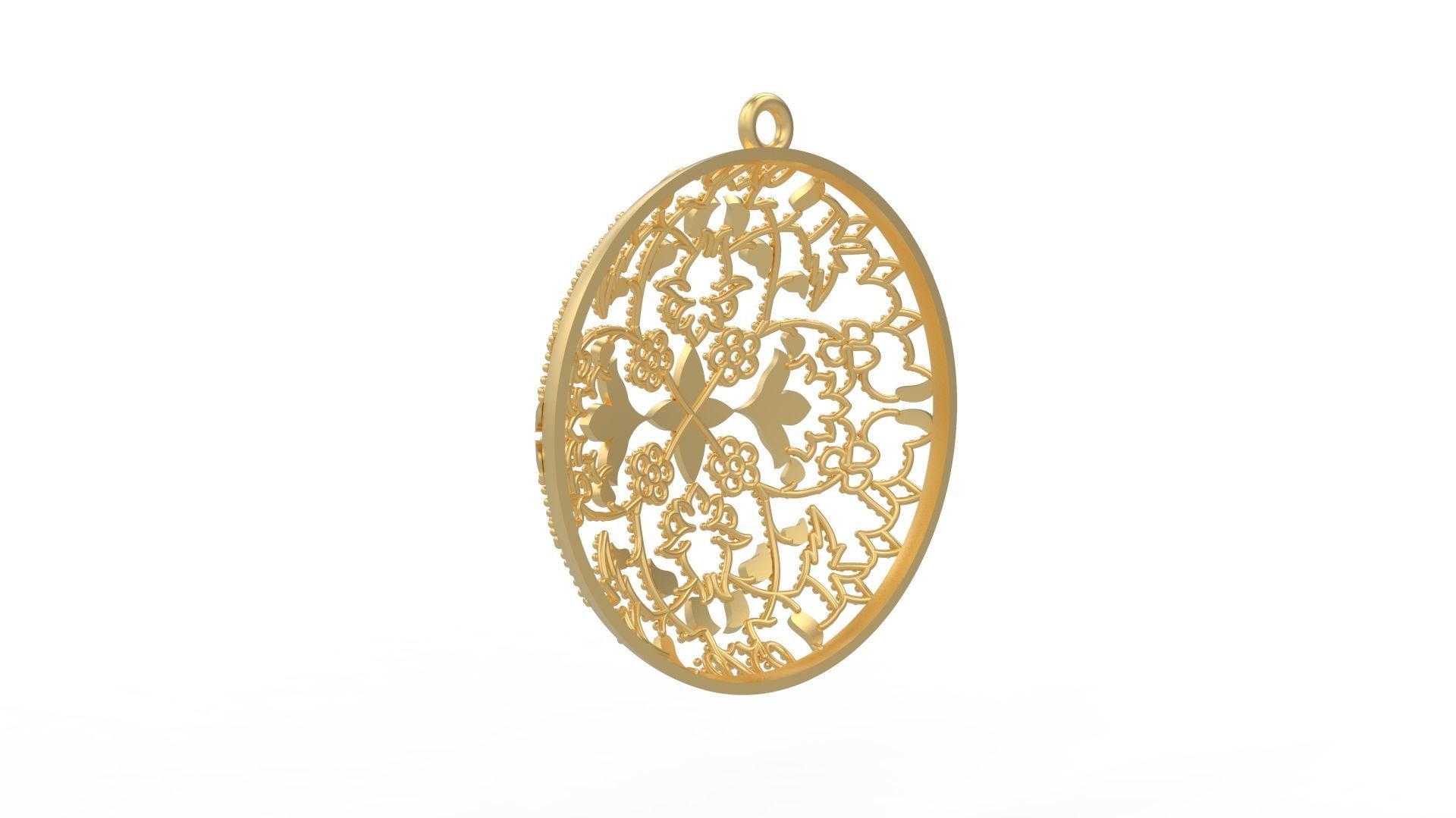 Pendant 396 3D print model_3