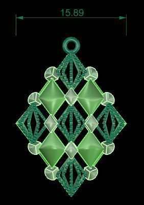 Pendant 394 3D print model_7