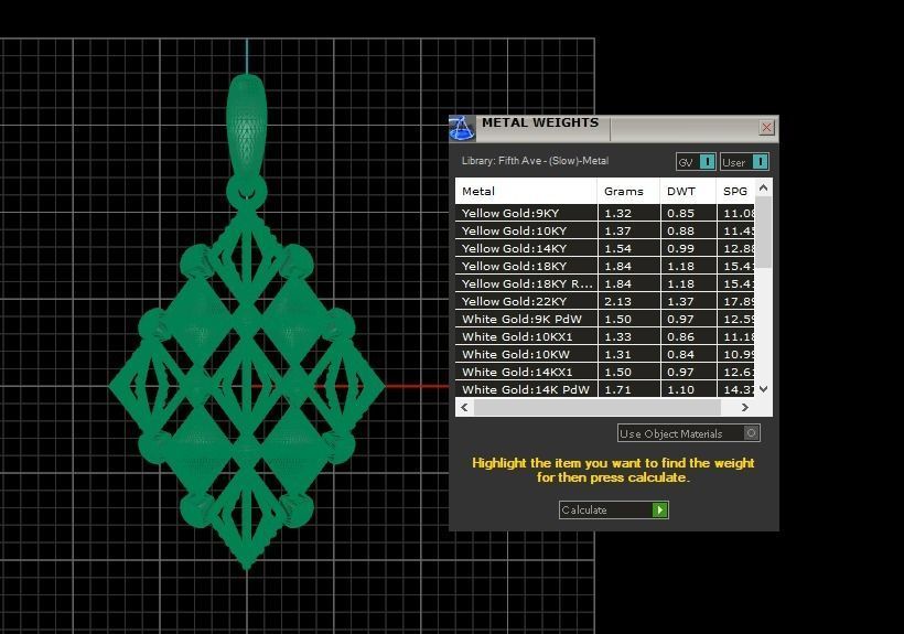 Pendant 394 3D print model_6