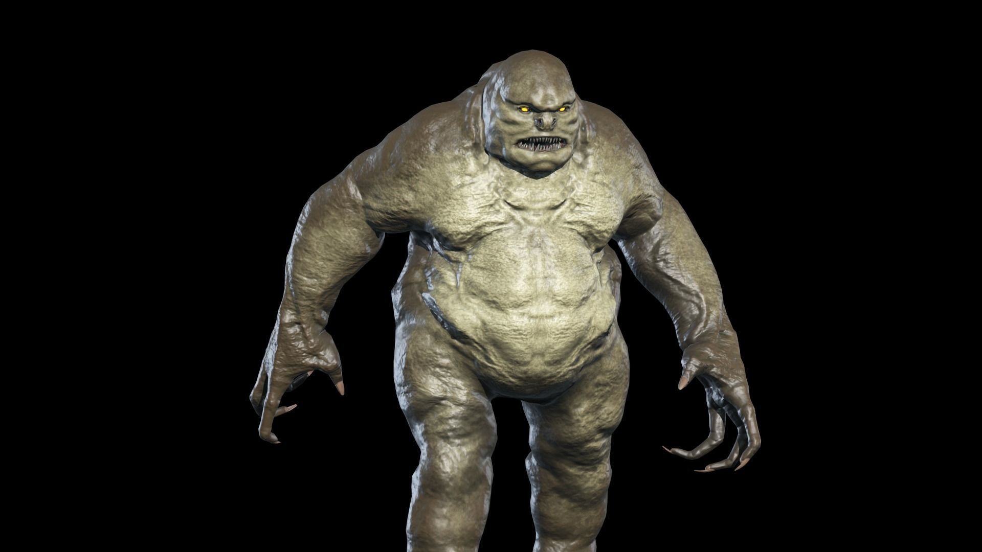 FatDemon7 Low-poly 3D model_1