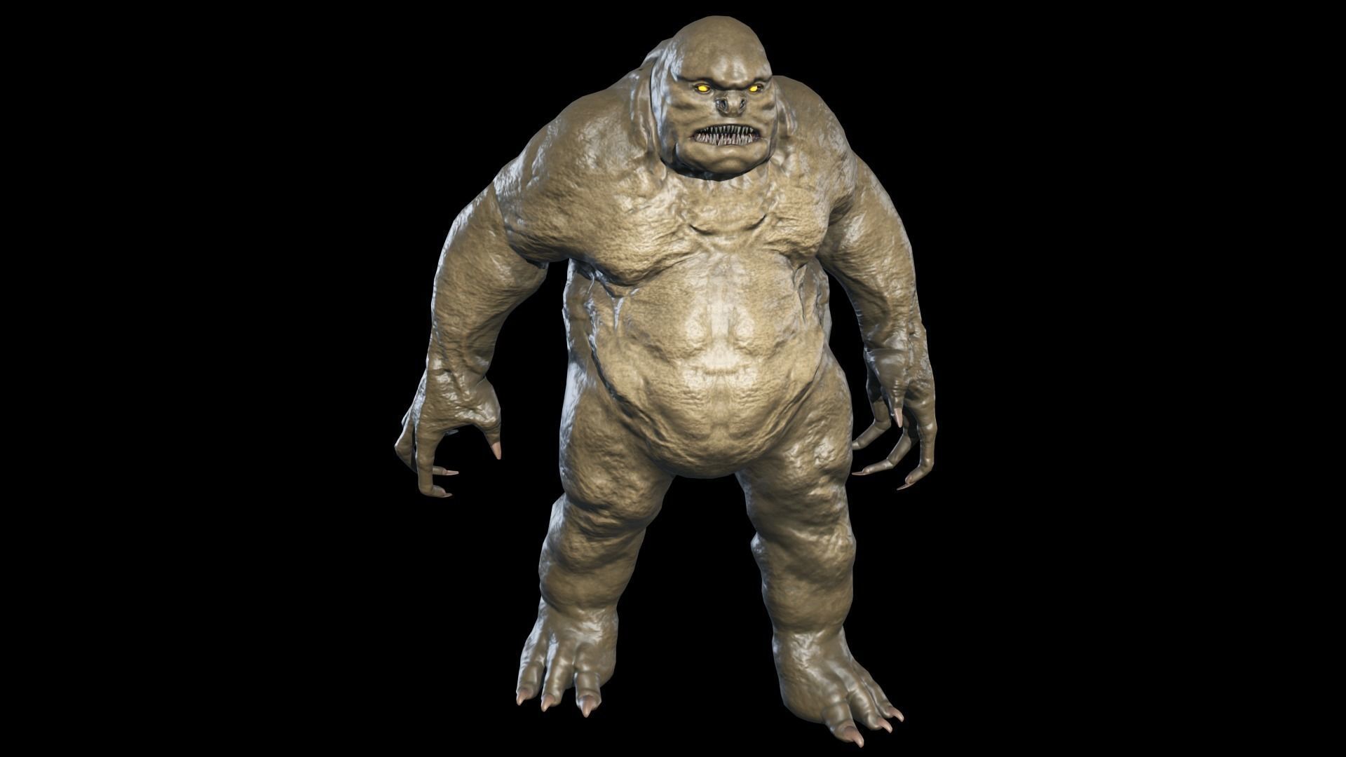 FatDemon7 Low-poly 3D model_6