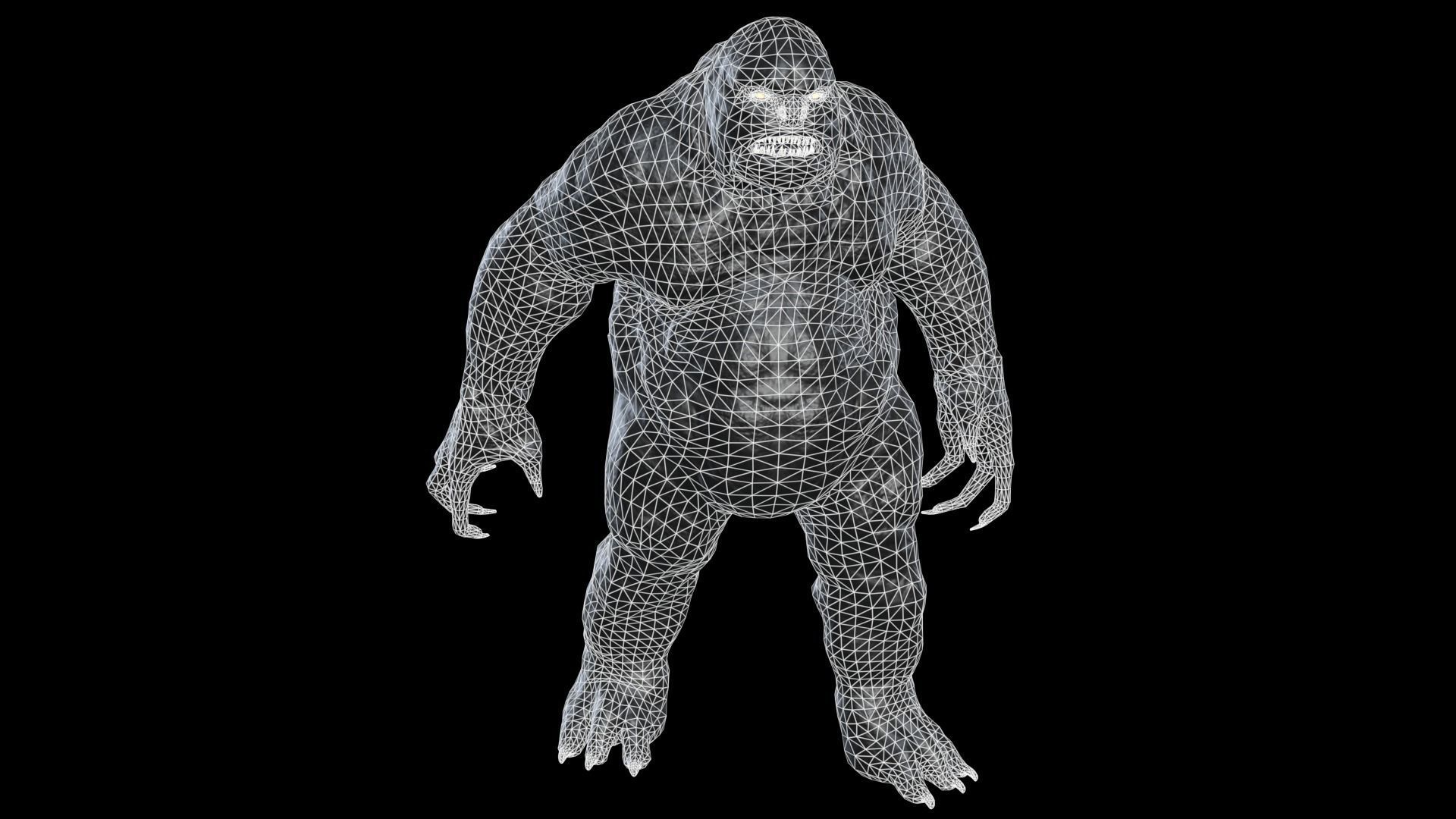 FatDemon7 Low-poly 3D model_13