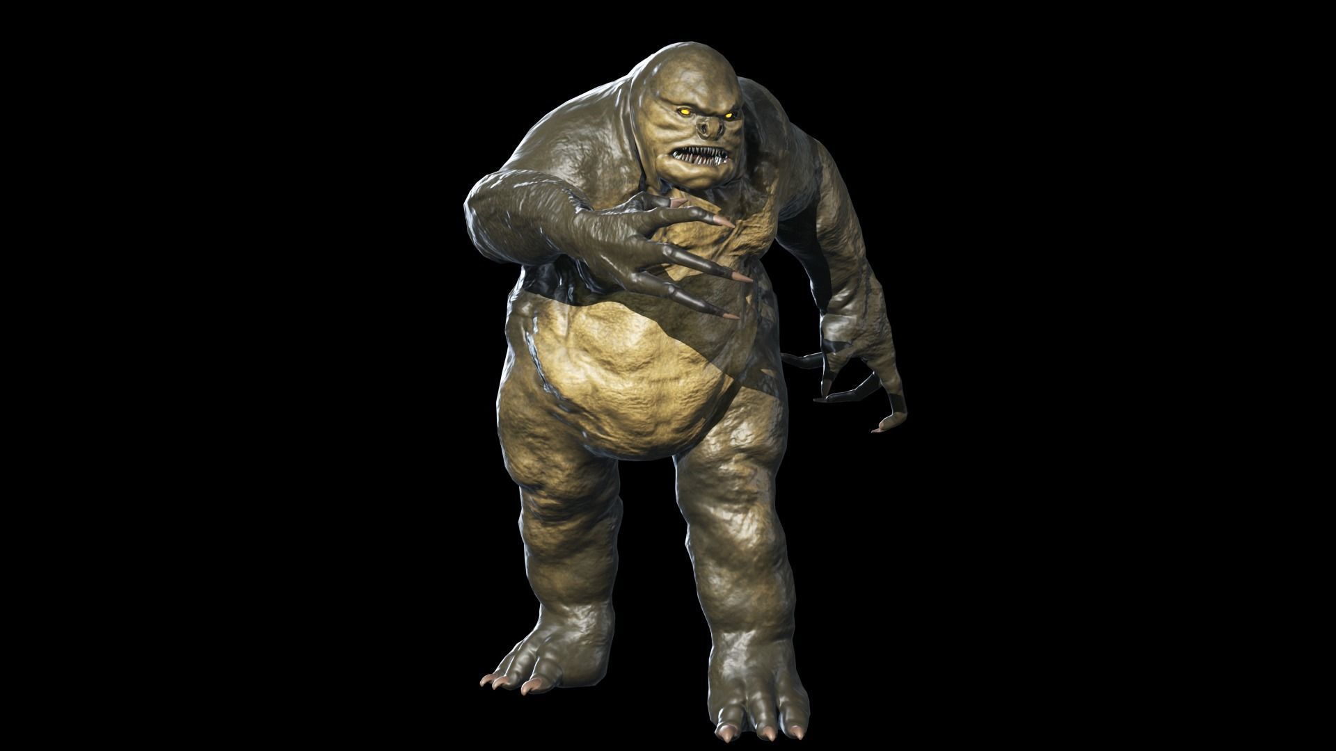 FatDemon7 Low-poly 3D model_8