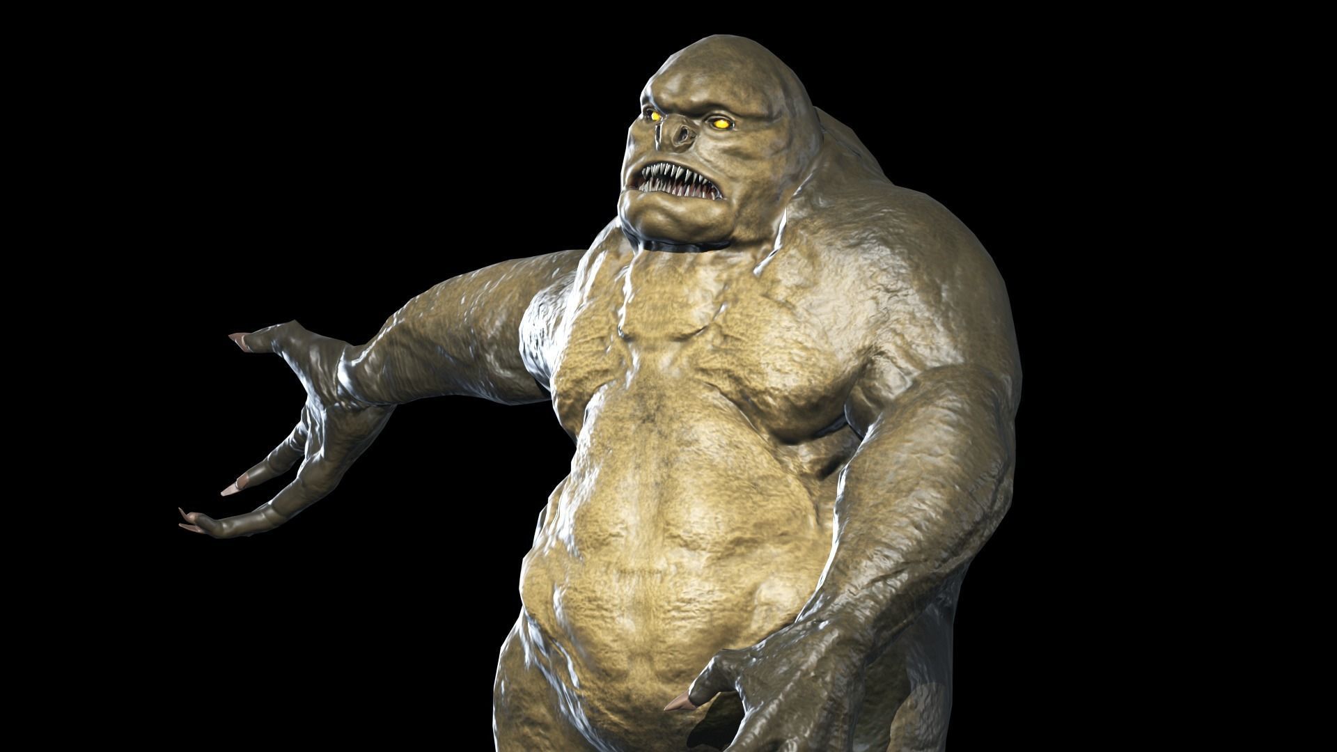 FatDemon7 Low-poly 3D model_5