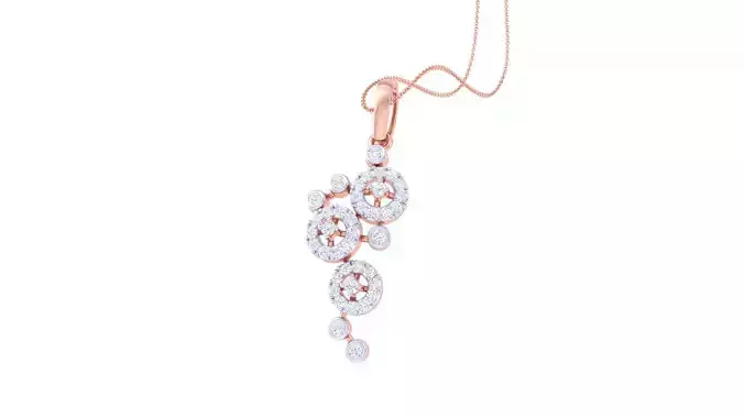 Diamond Pendant 3dm stl obj gltf glb 3mf renders details