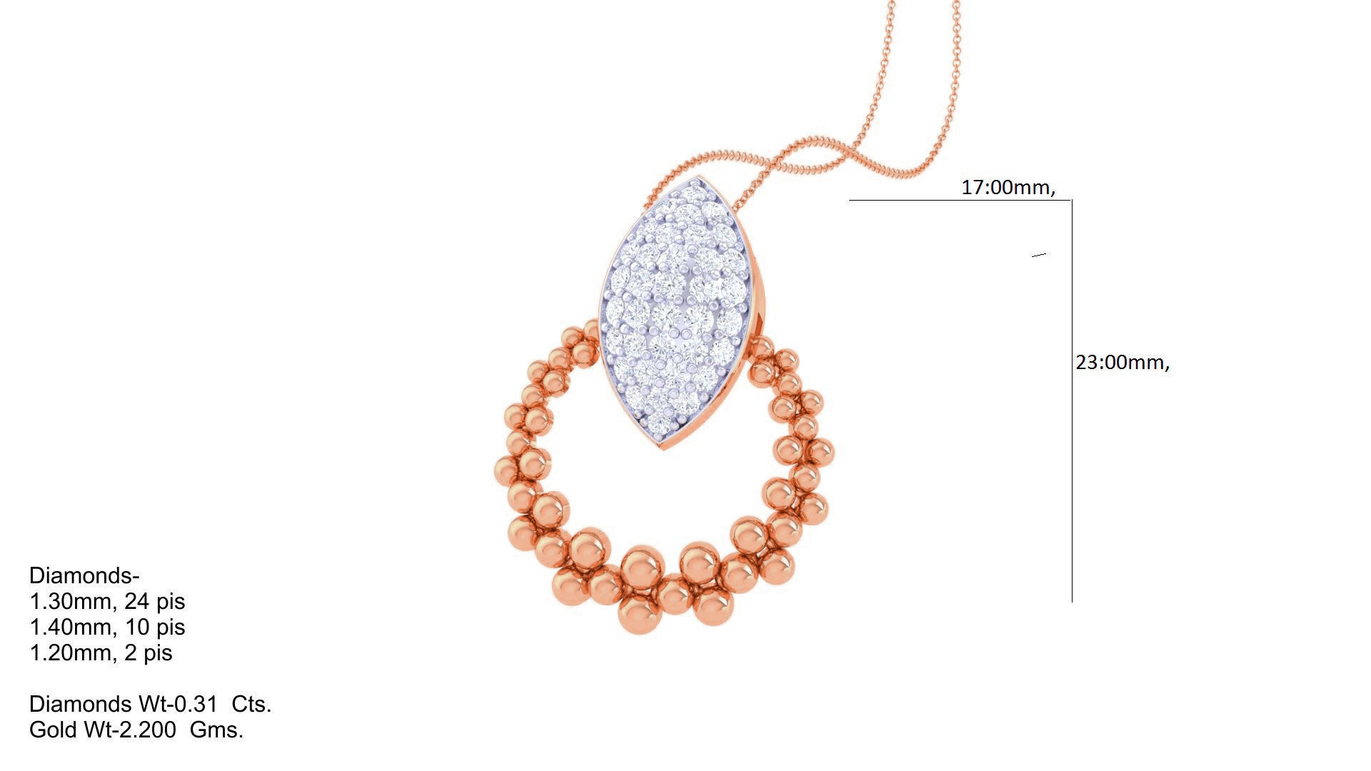 Diamond Pendant 3dm stl obj gltf glb 3mf renders details 3D print model_6