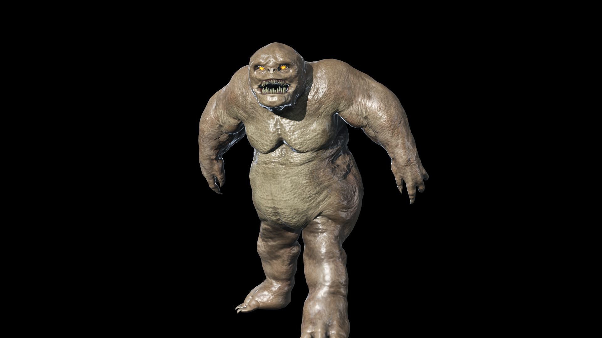 FatDemon6 Low-poly 3D model_9