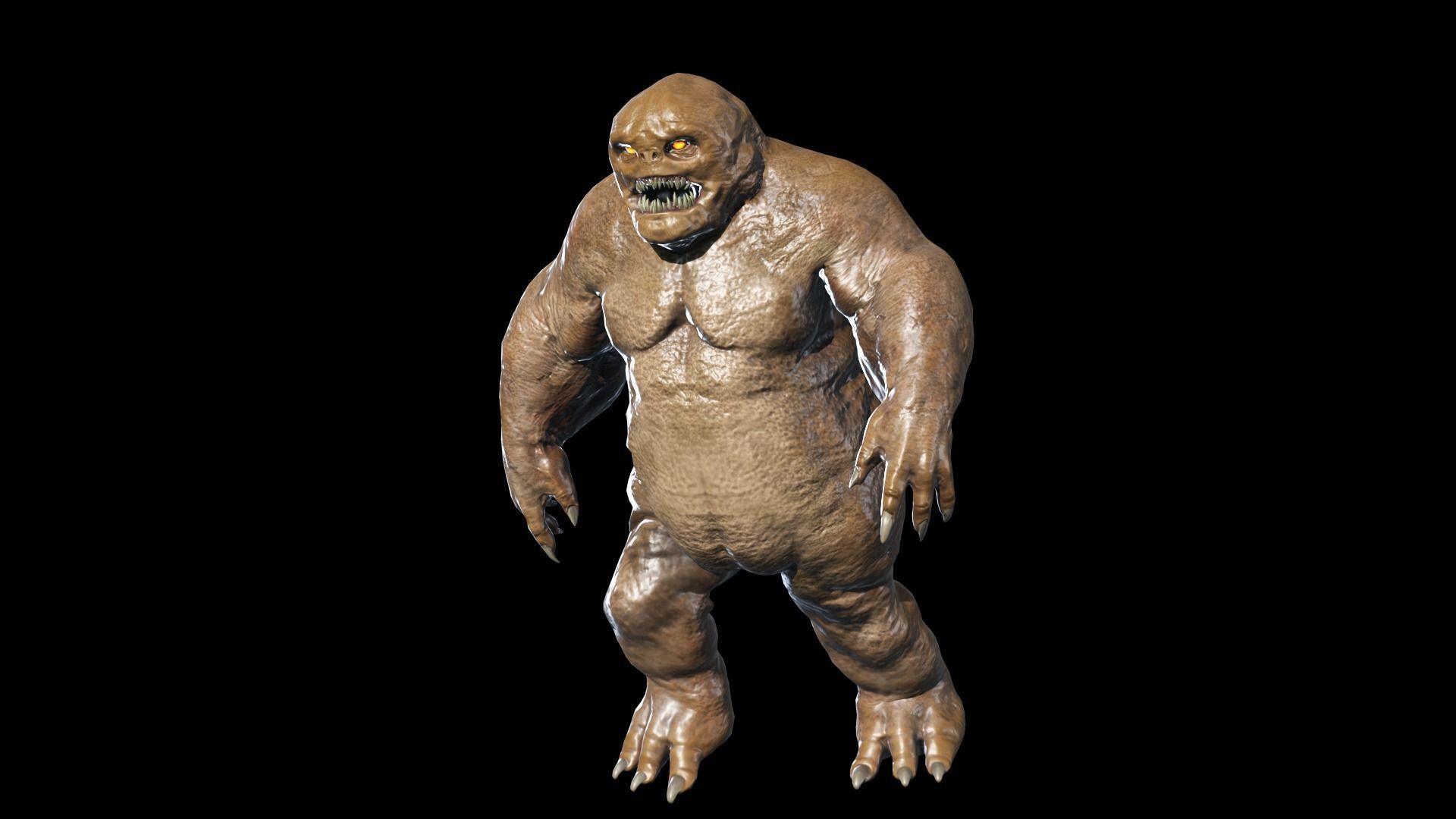 FatDemon6 Low-poly 3D model_2