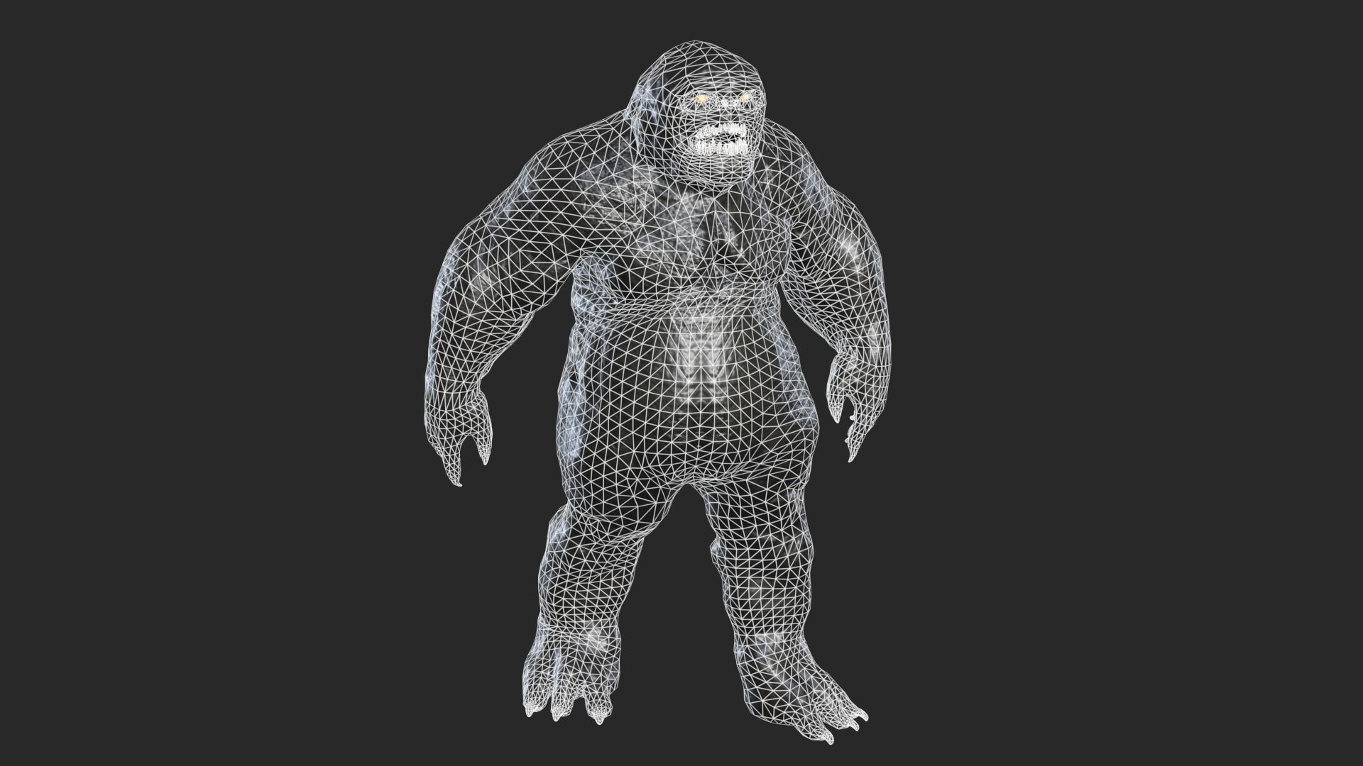 FatDemon6 Low-poly 3D model_13