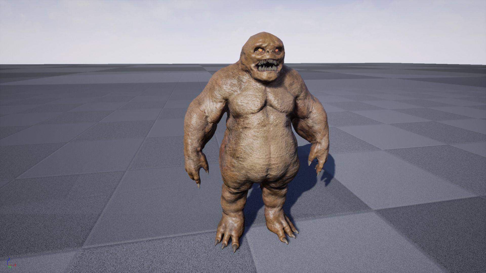 FatDemon6 Low-poly 3D model_16