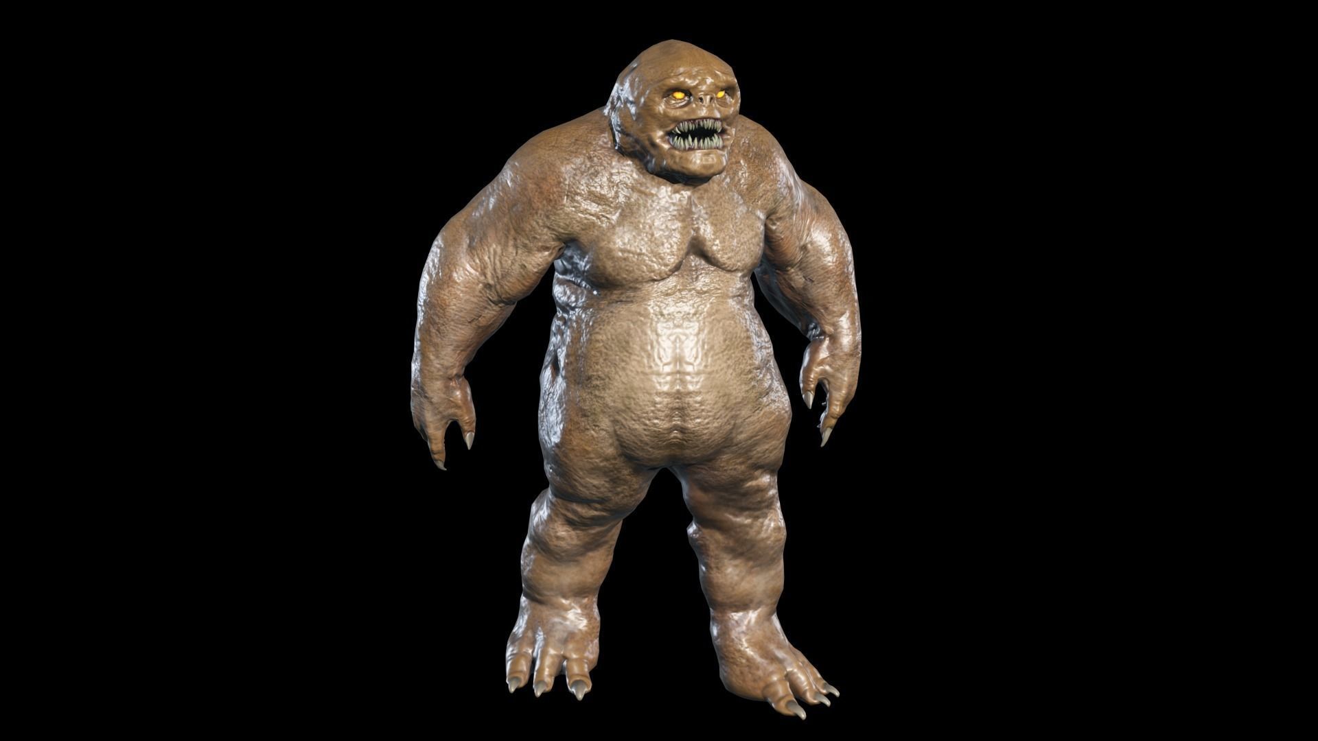 FatDemon6 Low-poly 3D model_5