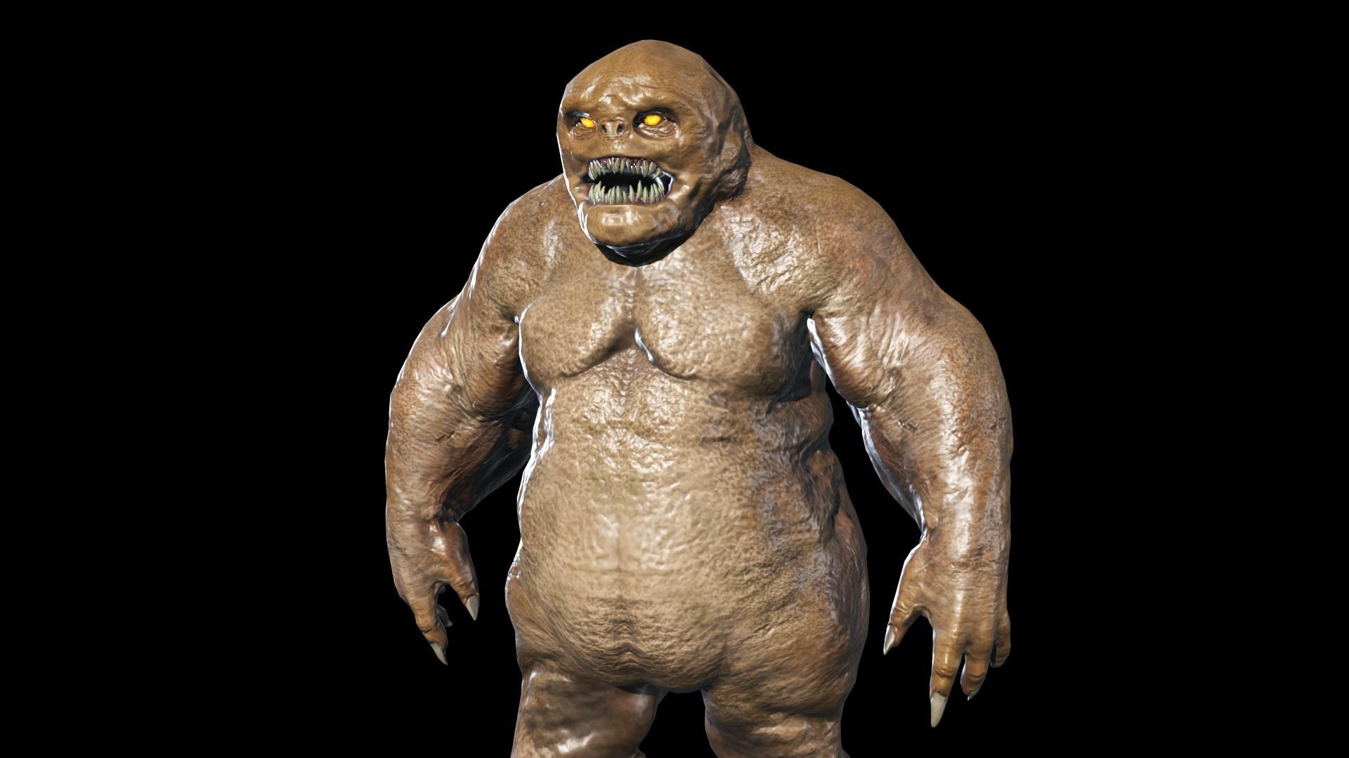 FatDemon6 Low-poly 3D model_8