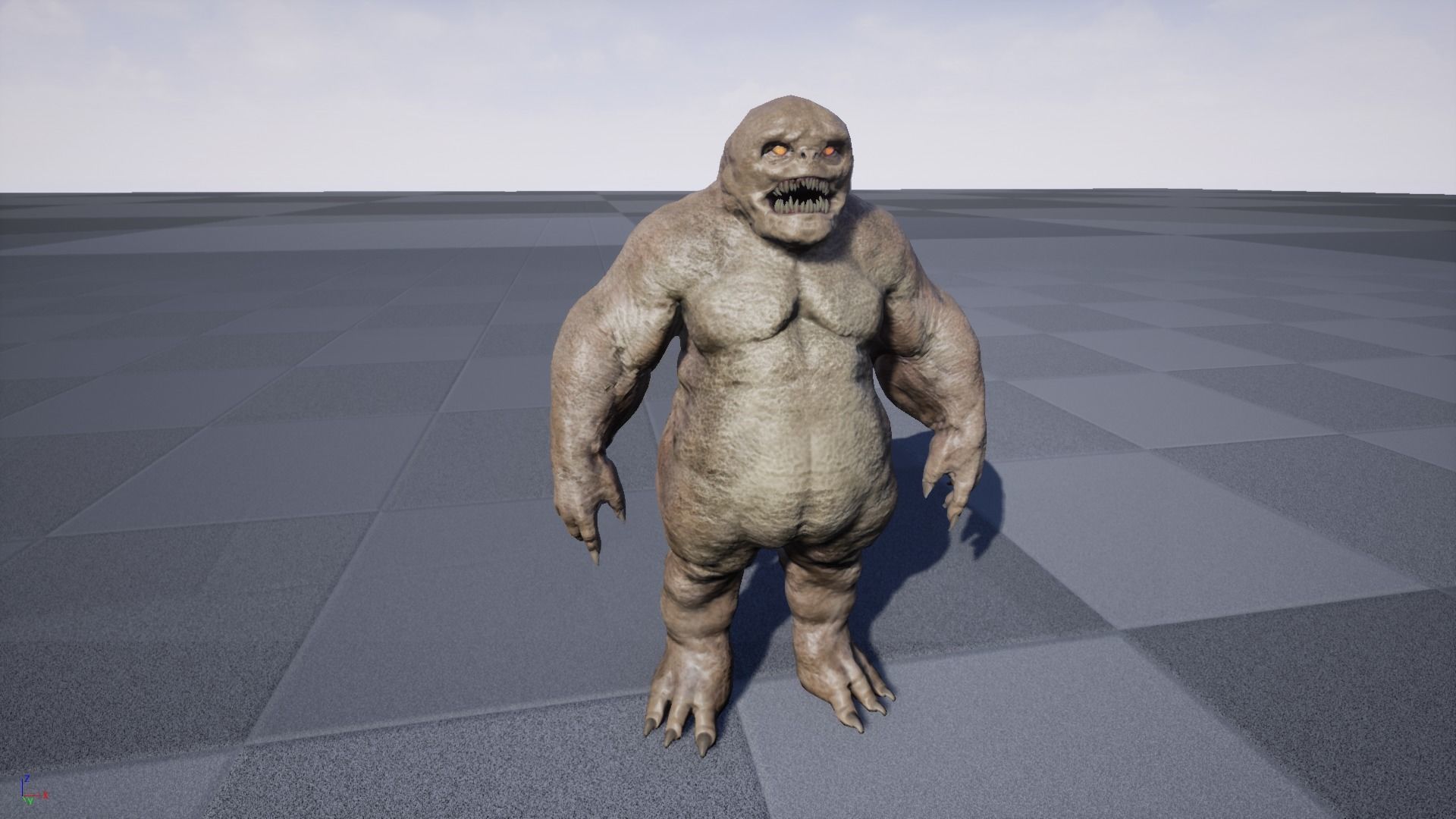 FatDemon6 Low-poly 3D model_17