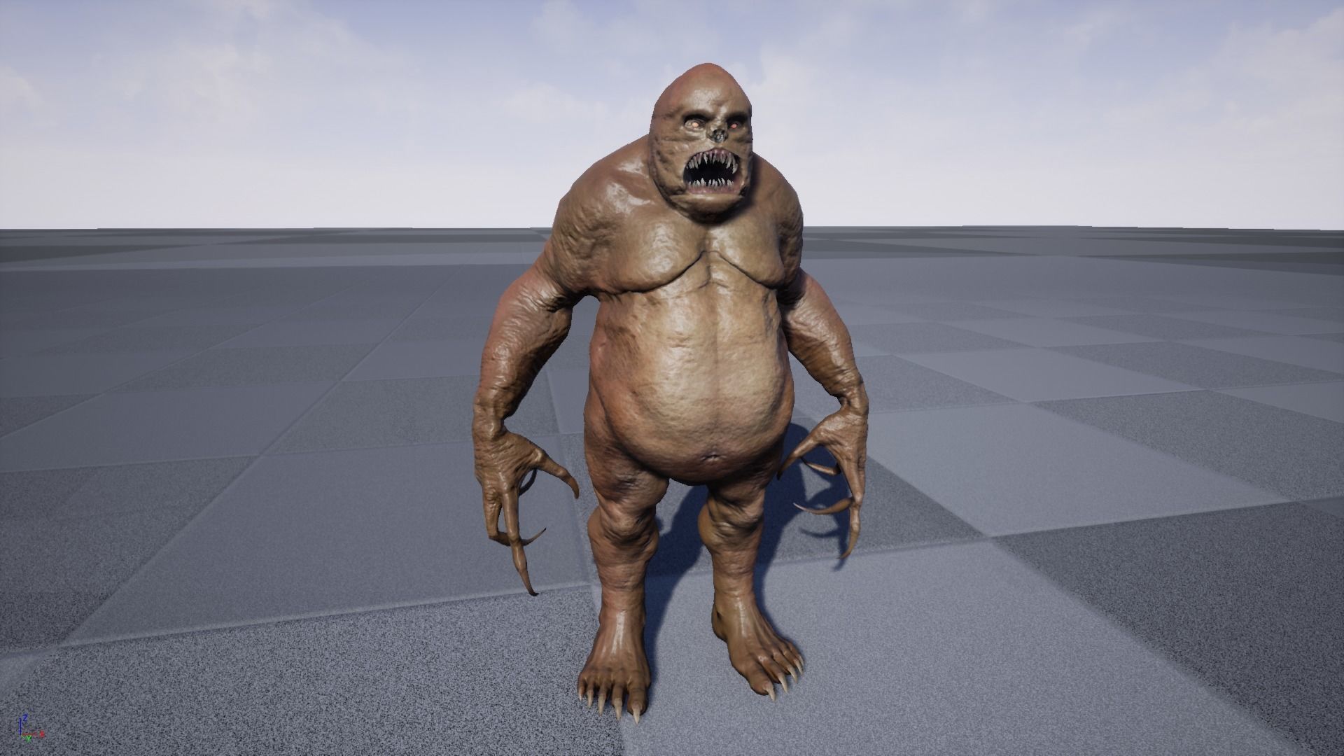 FatDemon5 Low-poly 3D model_21