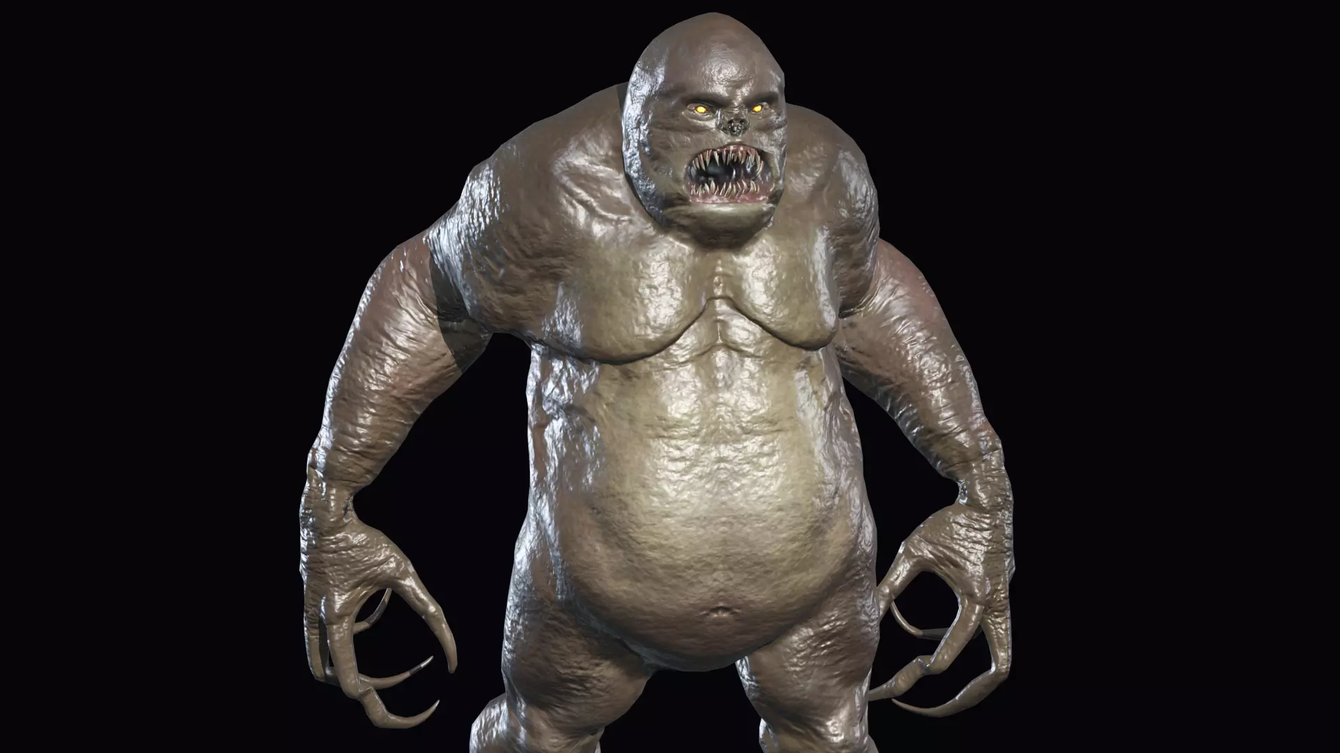 FatDemon5 Low-poly 3D model_0