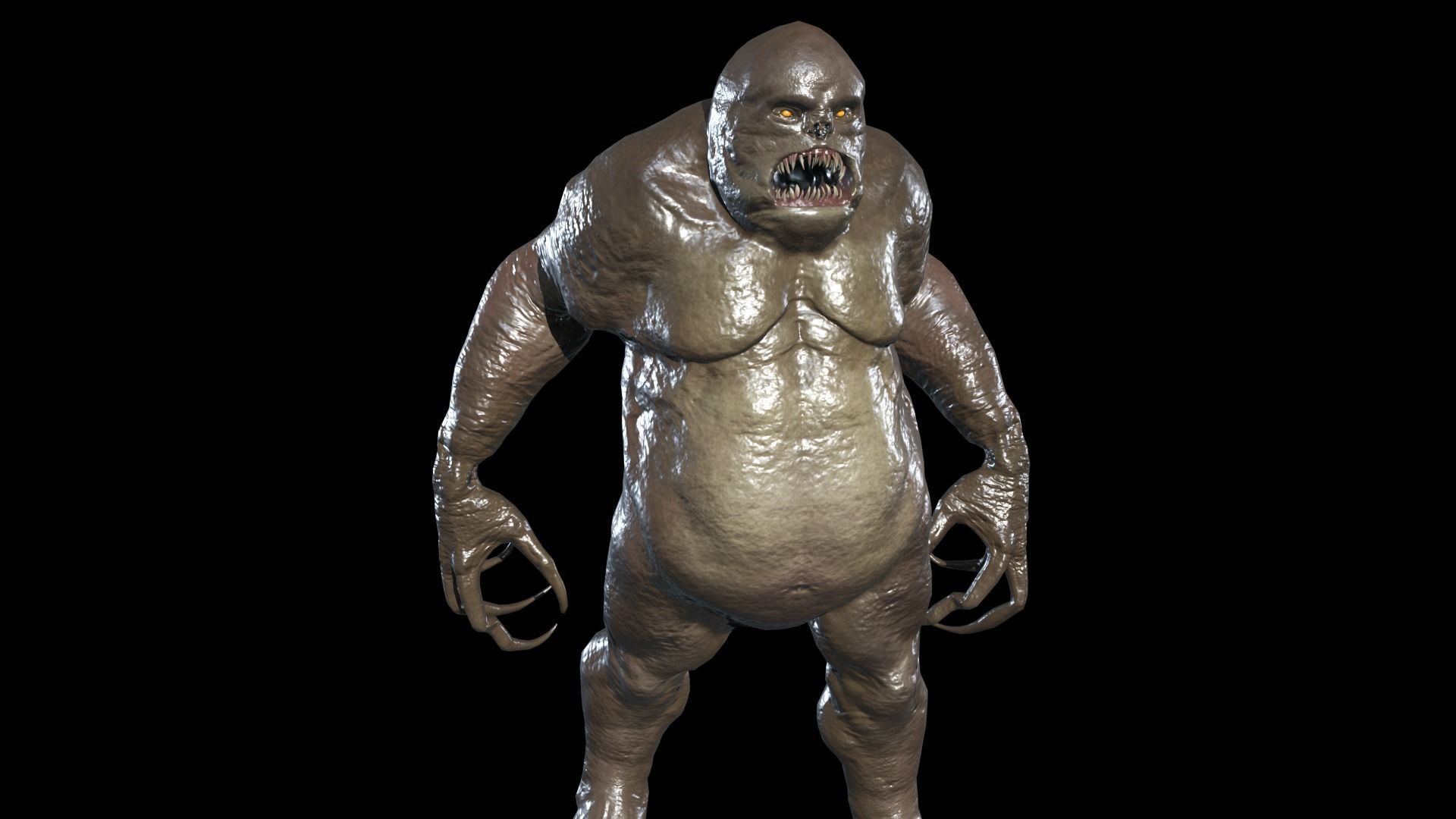 FatDemon5 Low-poly 3D model_3