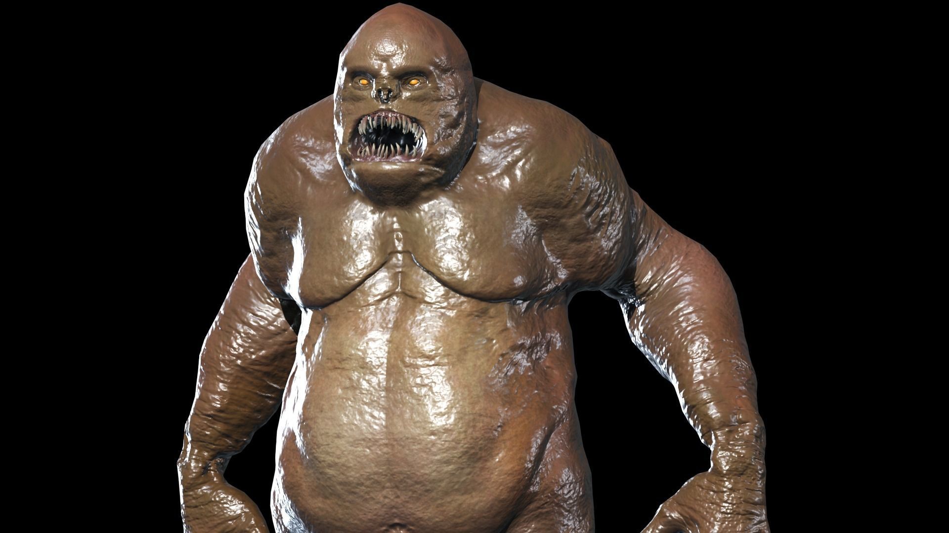 FatDemon5 Low-poly 3D model_8