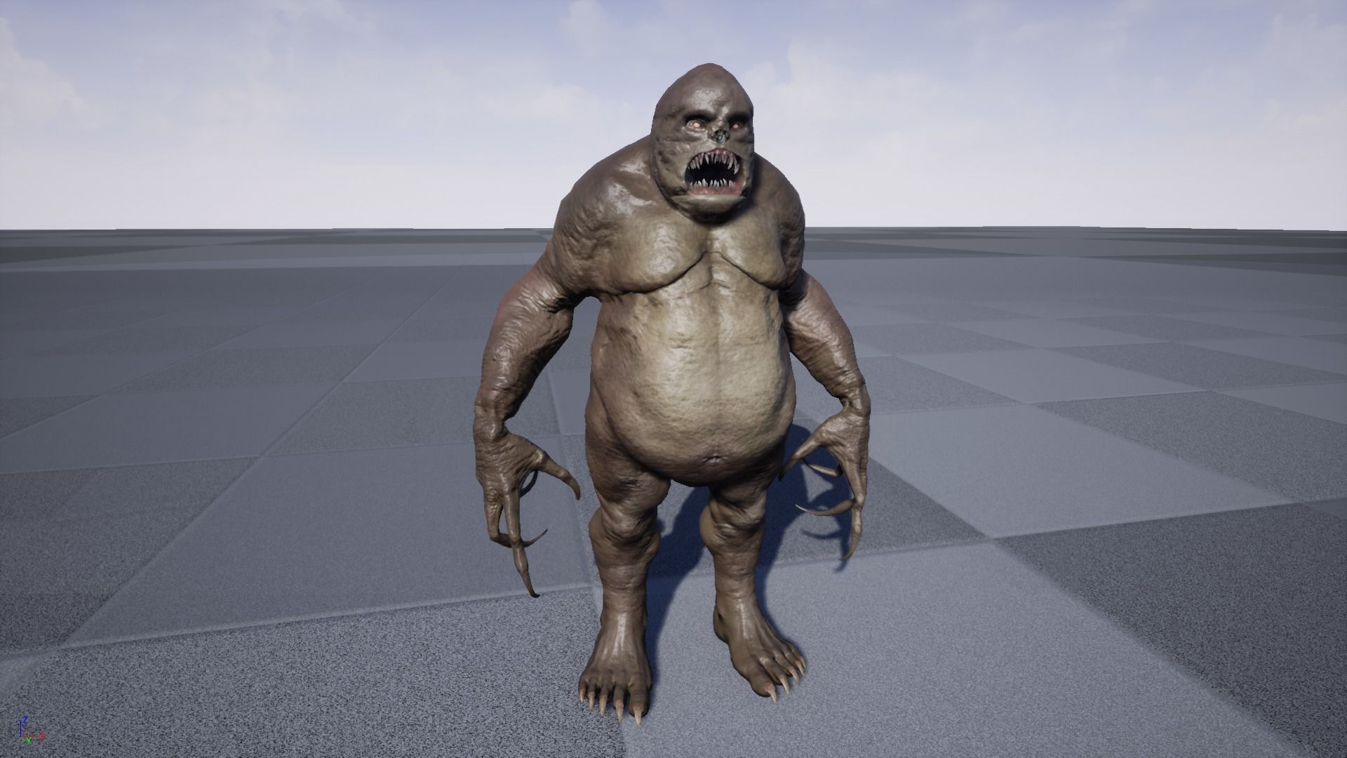 FatDemon5 Low-poly 3D model_18