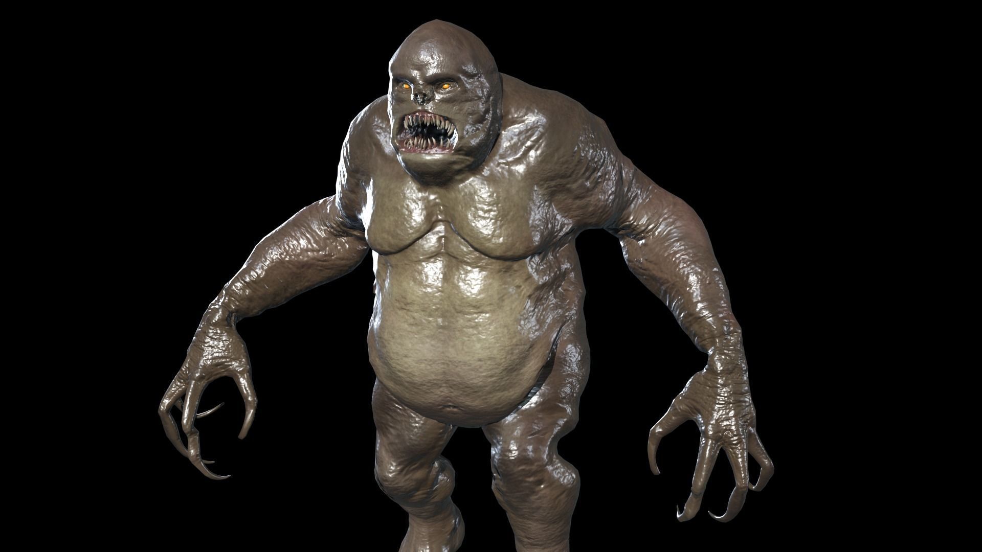 FatDemon5 Low-poly 3D model_7