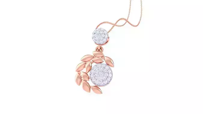 Diamond Pendant 3dm stl obj gltf glb 3mf renders details