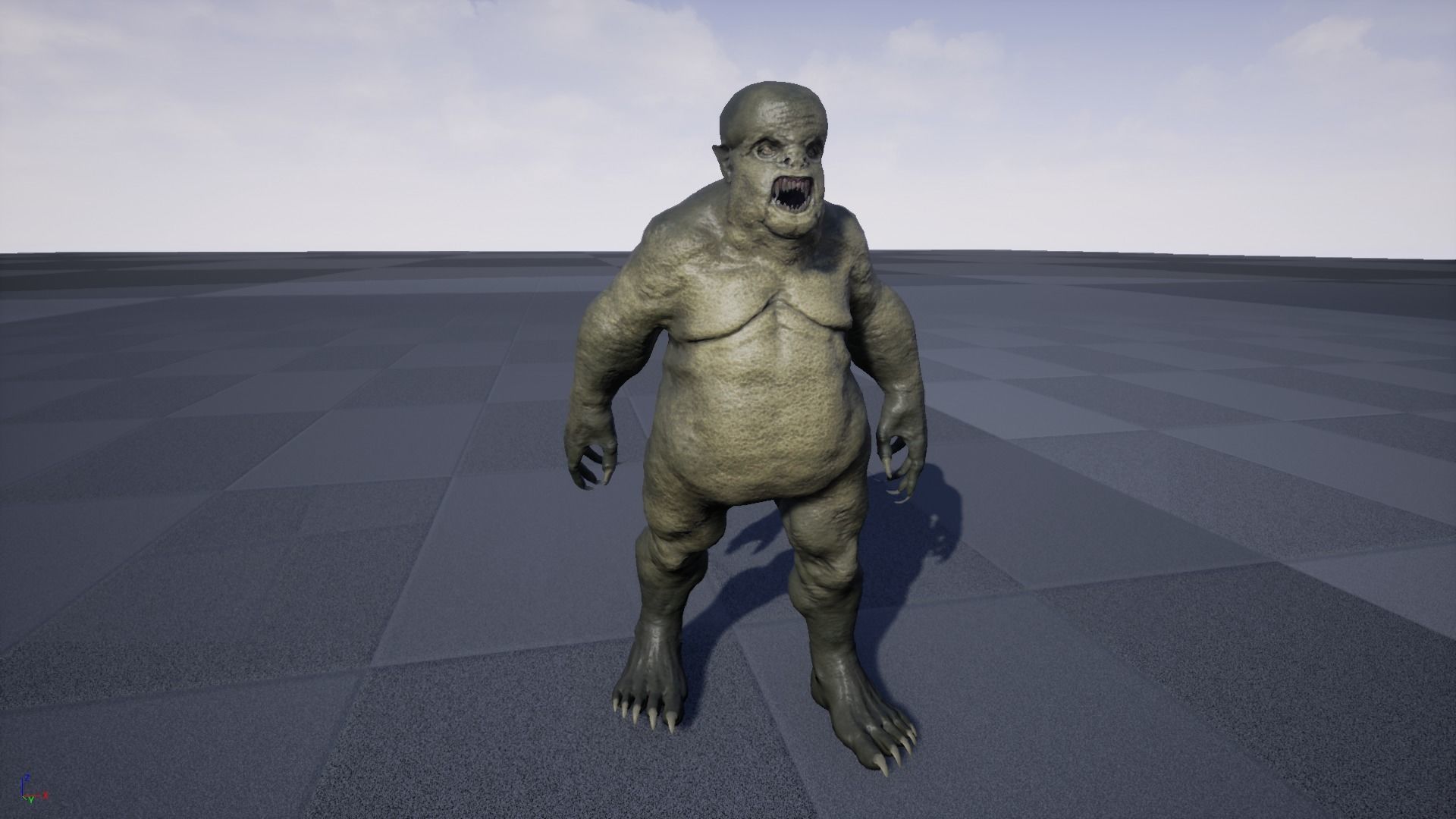 Fat Demon 4  Low-poly 3D model_18