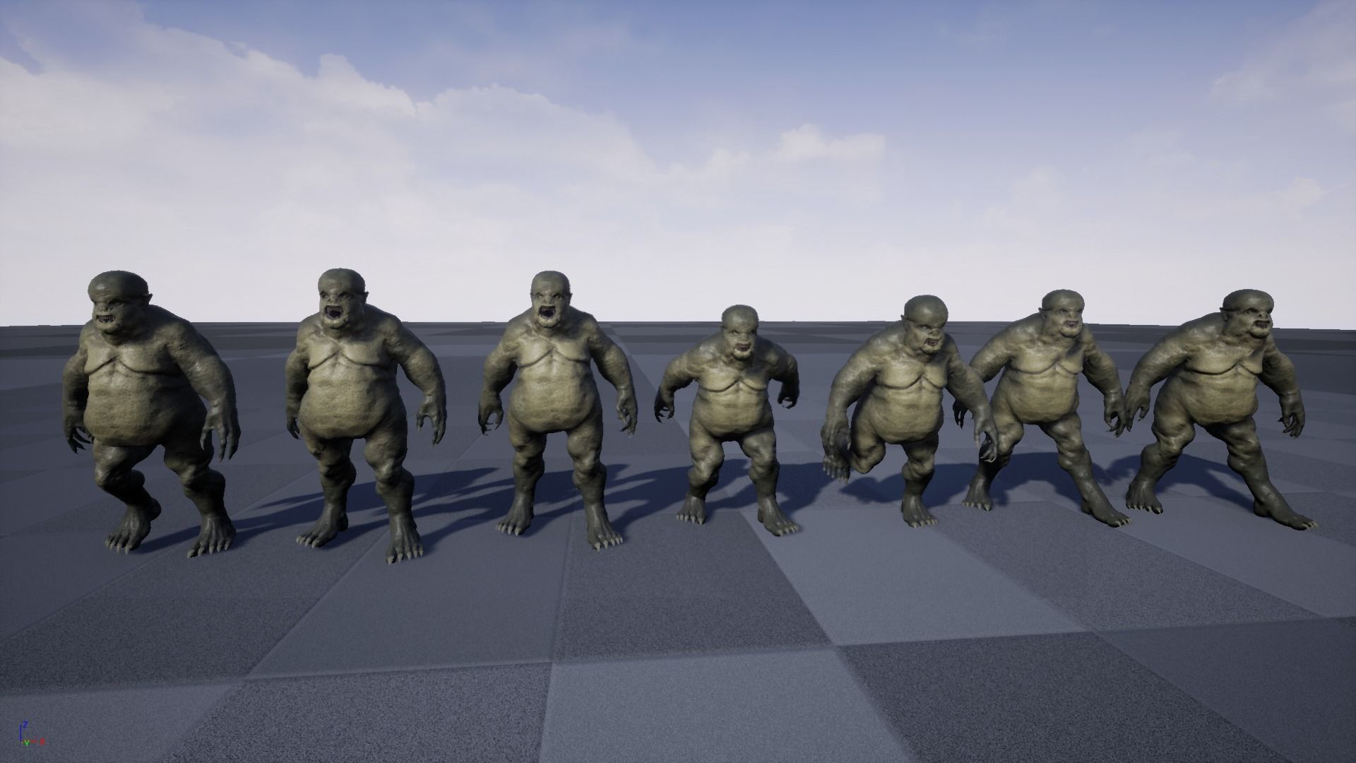 Fat Demon 4  Low-poly 3D model_15