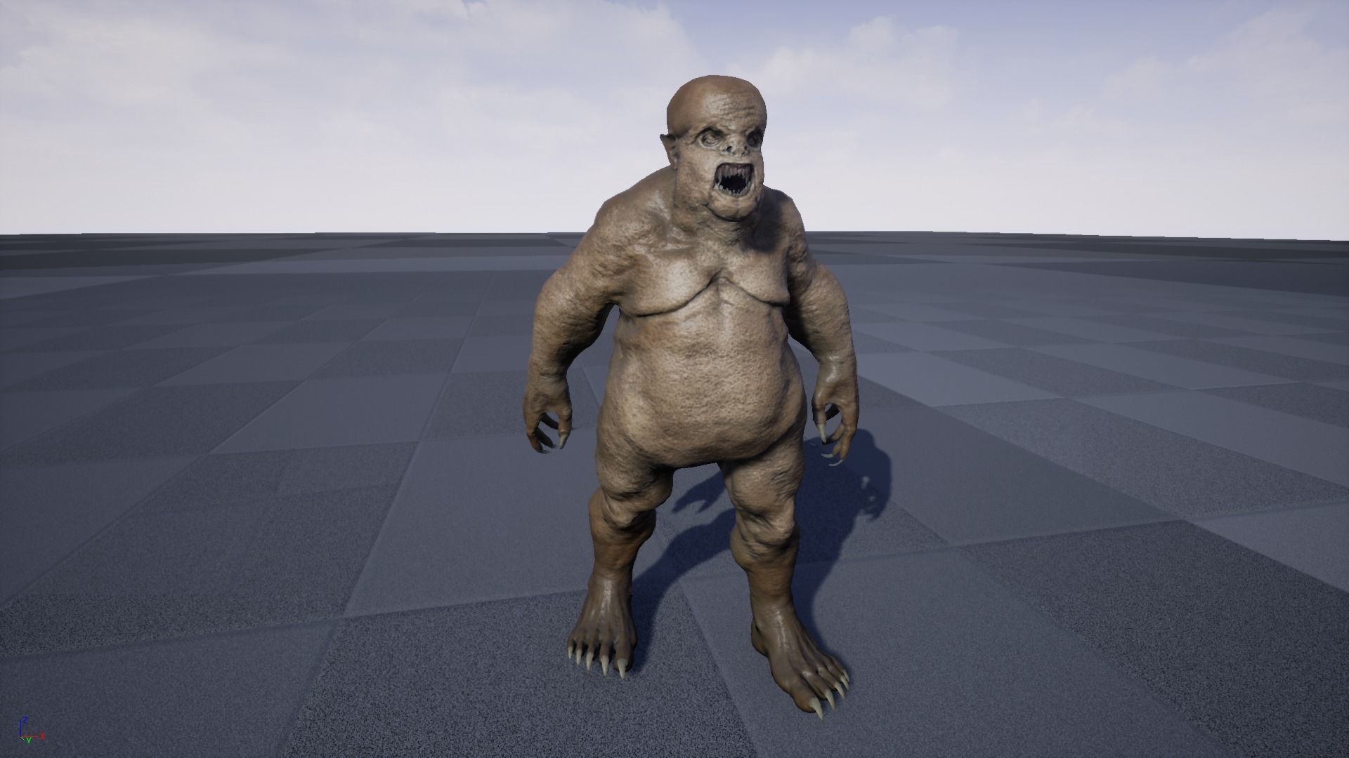 Fat Demon 4  Low-poly 3D model_19